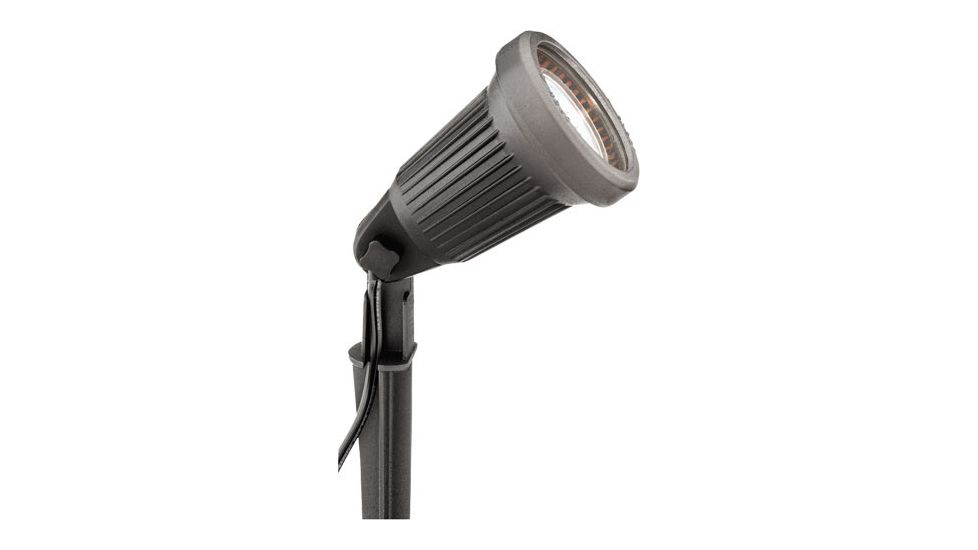 Malibu 20 Watt Halogen Cast Metal Low Voltage Outdoor Flood Light,Black 8301-9602-01
