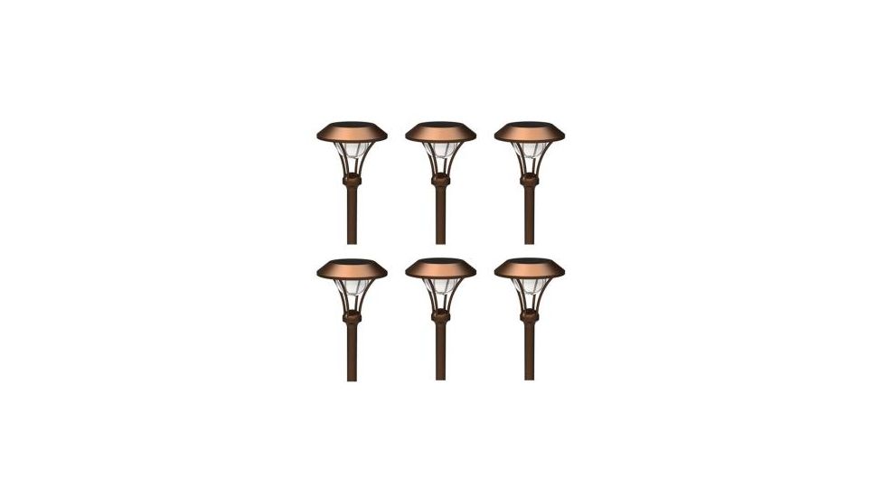 Malibu Celestial Solar Pathway Light - 6pk 8506-2120-06
