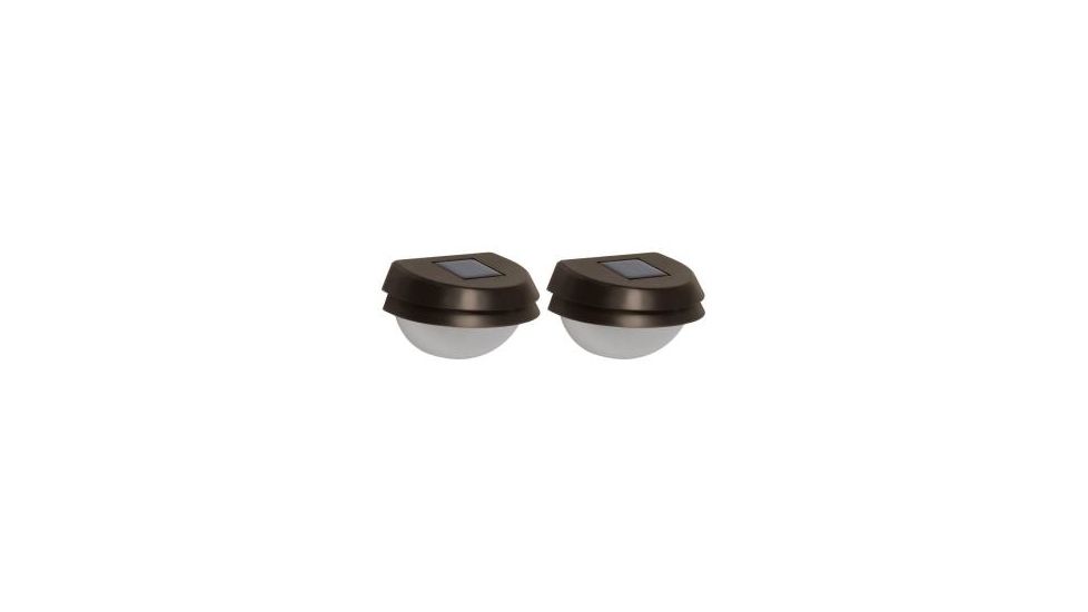 Malibu Solar Metal Fence Light - 2pk 8506-2402-02