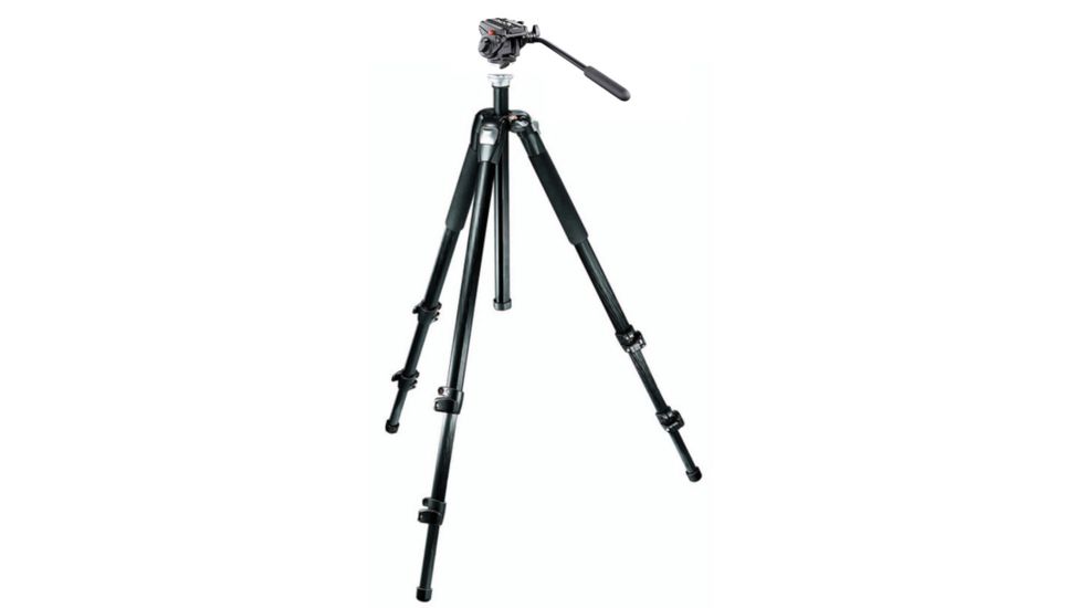 Manfrotto 055CXV3 Tripod and HD701HDV