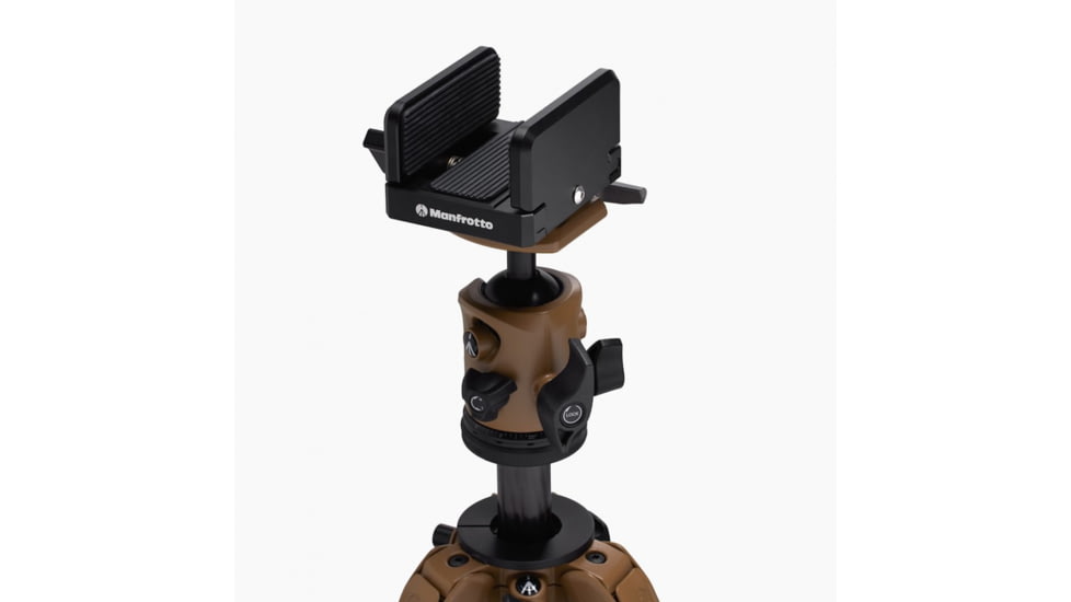 Manfrotto Alpha S.H.O.T. Tripod Ball Head Kit Carbon, Brown, 1102739