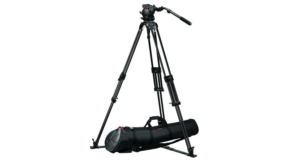 Manfrotto Bogen Manfrotto 526 Pro Fluid Video Head+350MVBtrpd.+165MV Spreader+MBAG120P 526MVBKIT