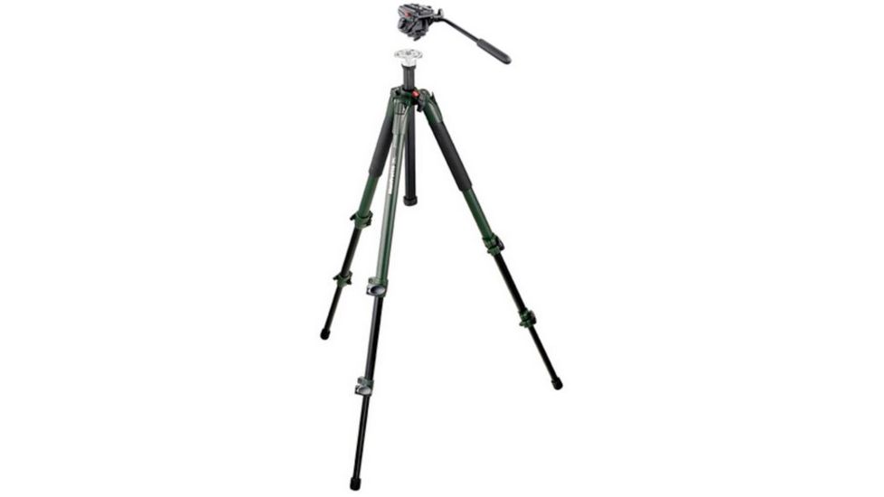 Manfrotto Bogen 190XV View Aluminum Tripod and 701HDV Pro Video Head 701HDV-190XV