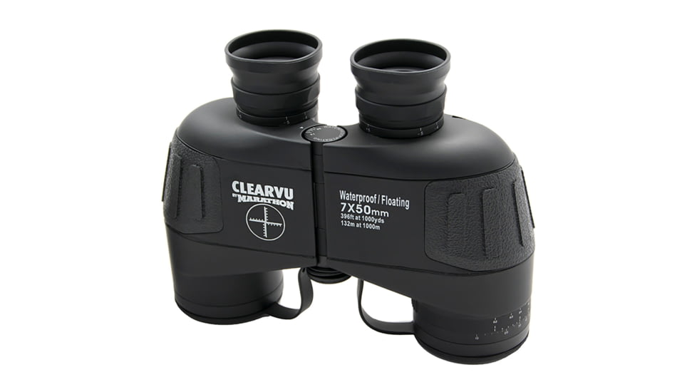 Marathon MARINE 7x50mm BAK-4 Prism Binocular W/Reticle, Black, BI030034-R