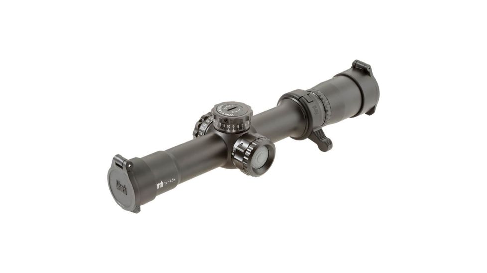 1-4.5 x 24mm Tactical Knob Illuminated Rifle Scope MTR-D2, Black
