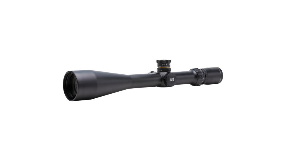 10-60 x 52mm Tactical Knob Rifle Scope, 3/32 MOA DOT, Black