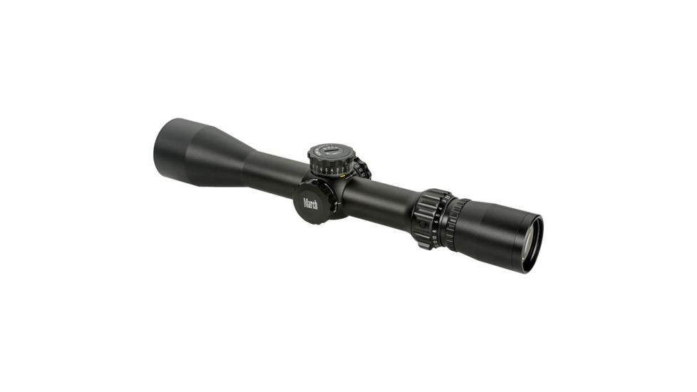 2.5-25 x 42mm Tactical Knob Rifle Scope, DI-PLEX, Black