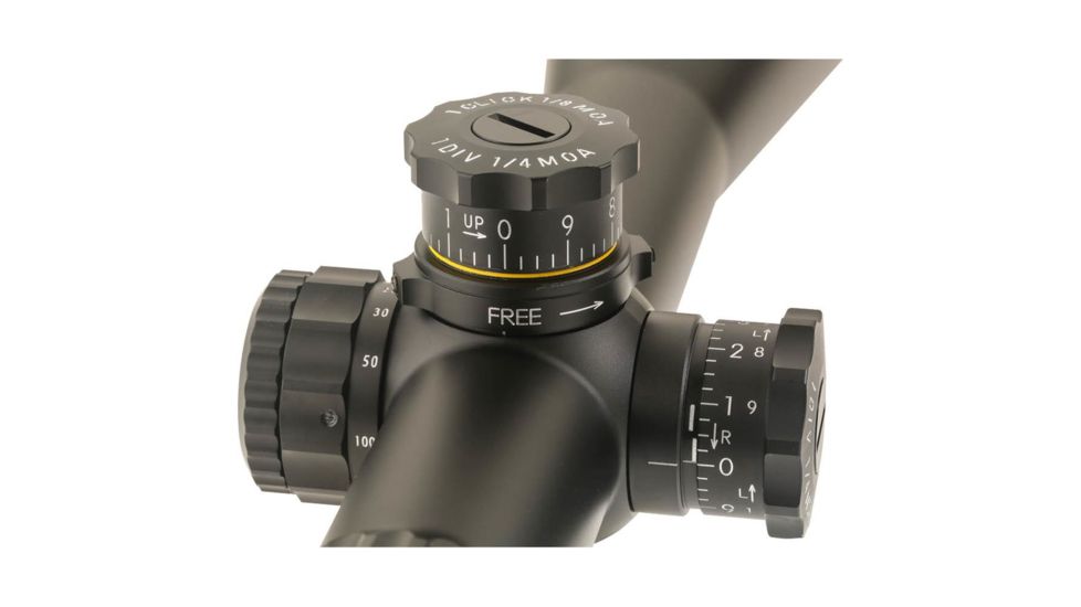 5-50 x 56mm Tactical Knob 34mm Tube Rifle Scope, MTR-3, Black