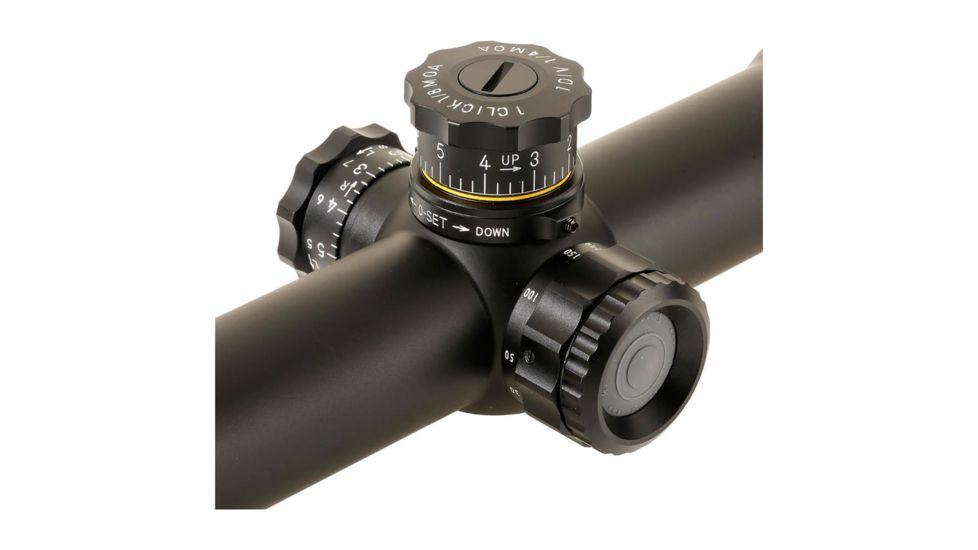 March Scopes High Master 10-60x56mm Tactical Knob Rifle Scope, Illuminated MTR-FT, Black MAR1093