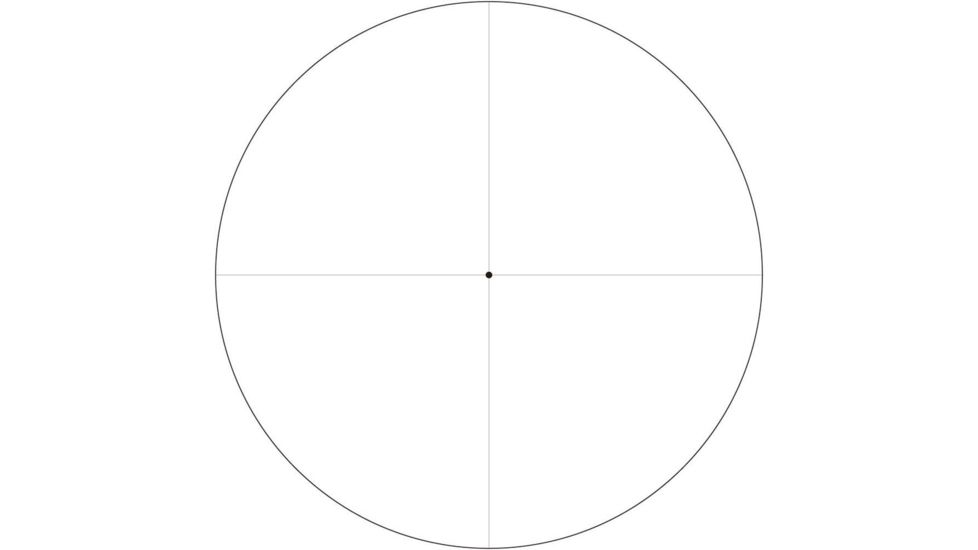 March Scopes High Master 48x52mm Normal Turret Rifle Scope, 1/16 MOA Dot Reticle, Black, NSN None, D48F52-1/16MOA-DOT