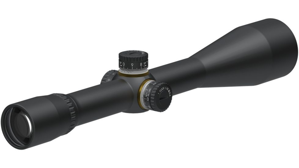 March Scopes High Master 48x52mm Normal Turret Rifle Scope, 1/16 MOA Dot Reticle, Black, NSN None, D48F52-1/16MOA-DOT
