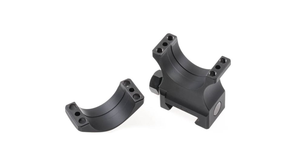 Rifle Scope Rings 30mm 1.300", Black