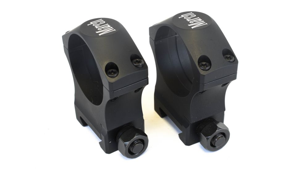 March Scopes Rifle Scope Rings 34mm 1.300in., Black MAR2030