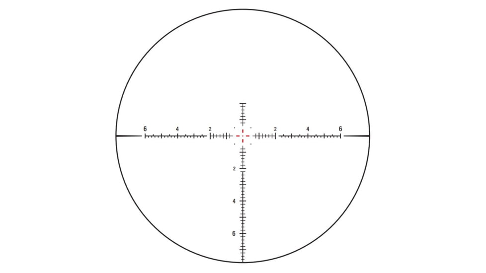 March Scopes 4.5-28x52mm Tactical Turret Rifle Scope, 34mm Tube, FFP, FML-3 Reticle, with 6-level Illumination, Black, NSN None, D28HV52WFIML FML-3 Reticle
