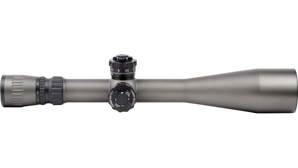 March Scopes SFP MIL High Master Wide Angle Majesta 8-80x56mm Riflescope, W-Dot Reticle, Dark Grey, D80HV56WGRW-Dot