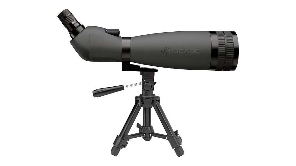 Meade Redtail 25x-75x Zoom 90mm Spotting Scope w/ Tripod, Soft &amp; Hard Case 81004