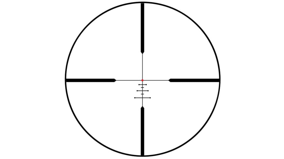 Meopta MeoAce 5x40 mm Rifle Scope, Matte Black Anodized, 602270