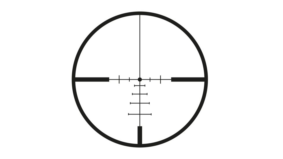 Meopta MeoPro Optika6 Rifle Scope, 3-18x50mm, 30mm Tube, Second Focal Plane, BDC Reticle, Black, 653631
