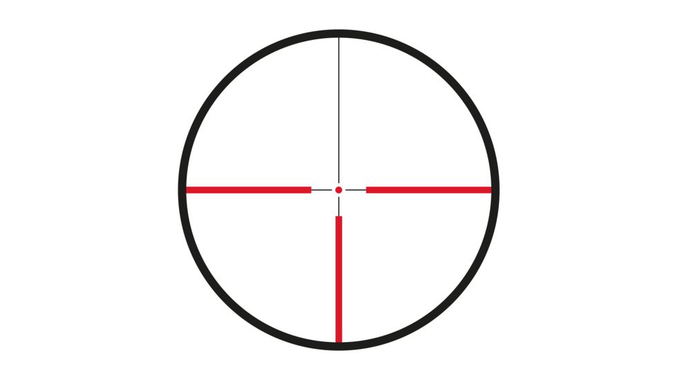 Meopta MeoPro Optika6 Rifle Scope, 3-18x50mm, 30mm Tube, Second Focal Plane, DichroTech 4D Reticle, Black, 653634