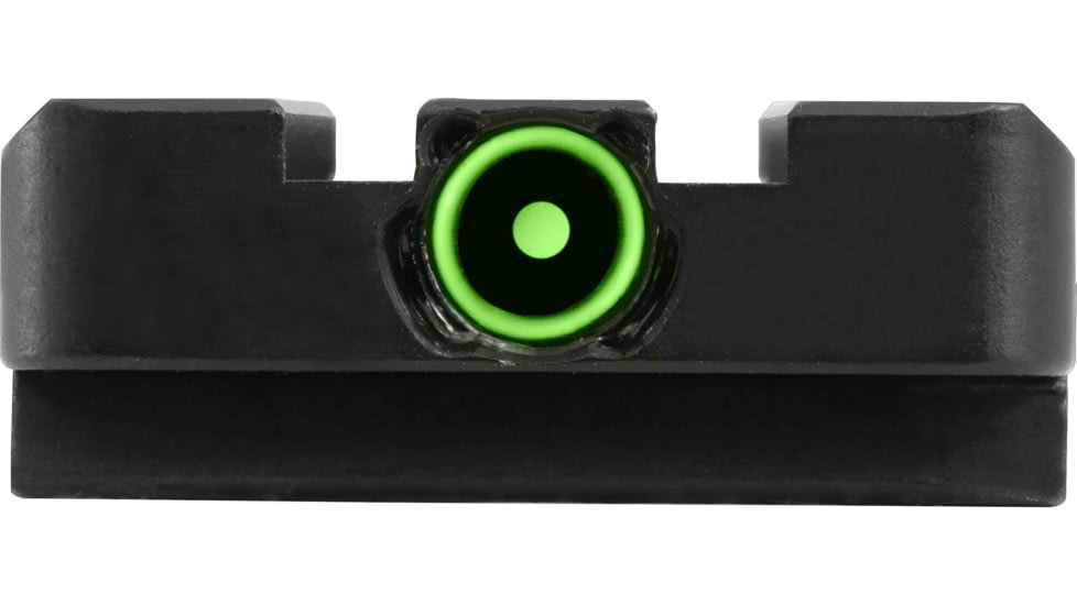 Meprolight FT Bullseye Tritium Self-Illuminated Rear Night Sight, Masada, Green, 0631123108
