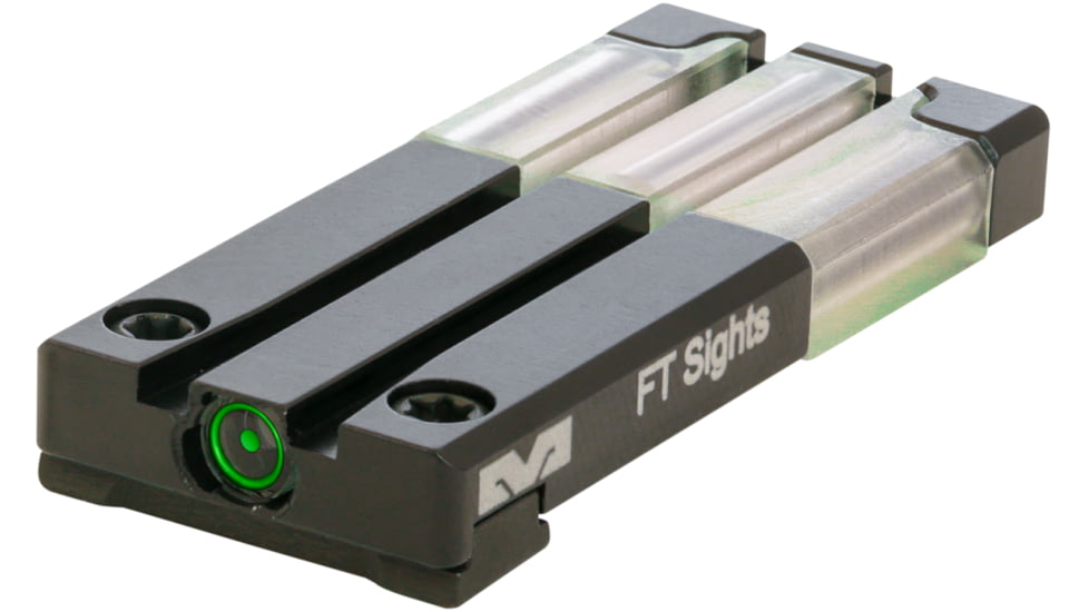 Meprolight FT Bullseye Tritium Self-Illuminated Rear Night Sight, Sig Sauer P365, Green, 0631163108