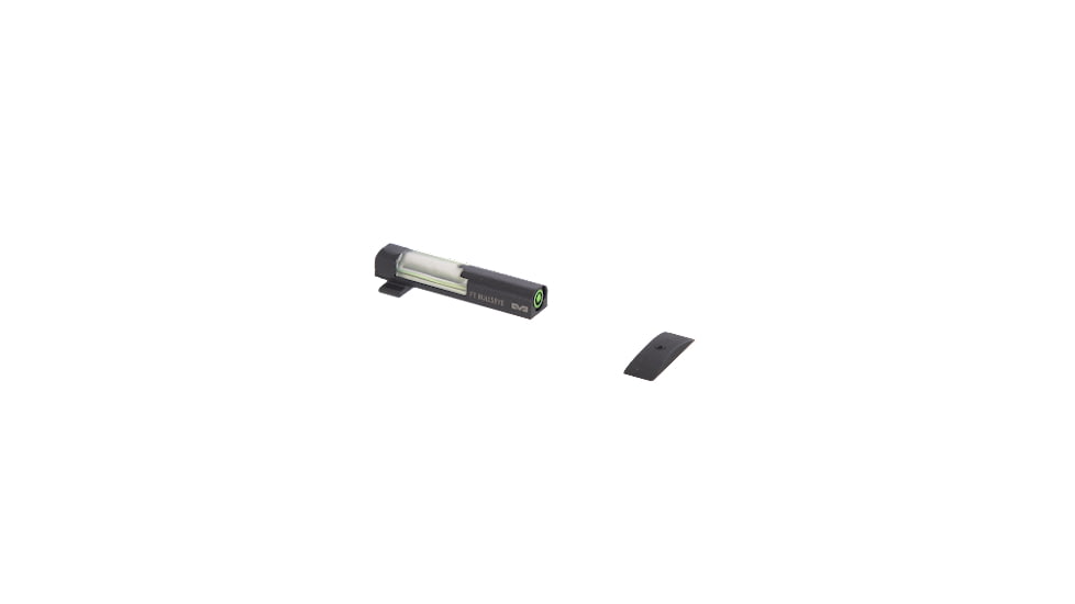 Meprolight FT Bullseye Tritium Self-Illuminated Rear Night Sight, Iwi - Masada 9/Tactical/Slim, Black Green Bullseye, 632123108, 632123108