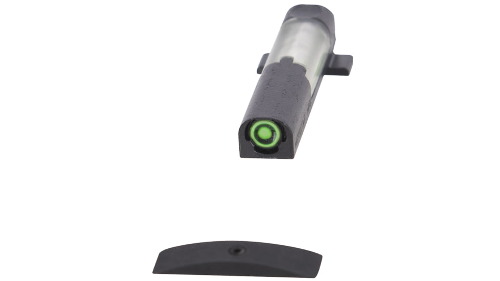 Meprolight FT Bullseye Tritium Self-Illuminated Rear Night Sight, Iwi - Masada 9/Tactical/Slim, Black Green Bullseye, 632123108