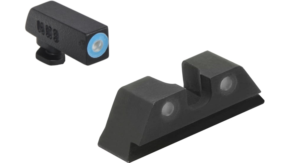 Meprolight Hyper-Bright Plus Glock Standand Frame, Black Blue Ring, 402243141