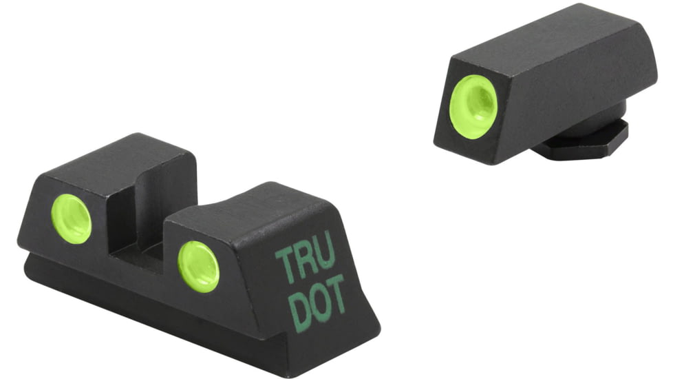 Meprolight IWI Masada Fixed Self-Illuminated Pistol Sights Set, Green, 0195873101