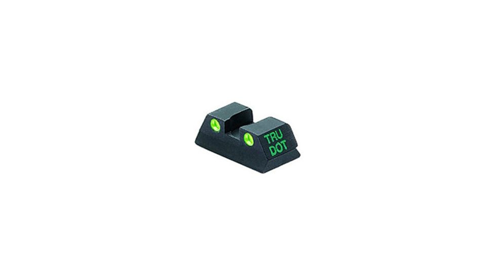 MeproLight Kahr K, P, MK, PM 9/40/45, Post-Nov-2004 Rear Sight, Green ML15120R.S