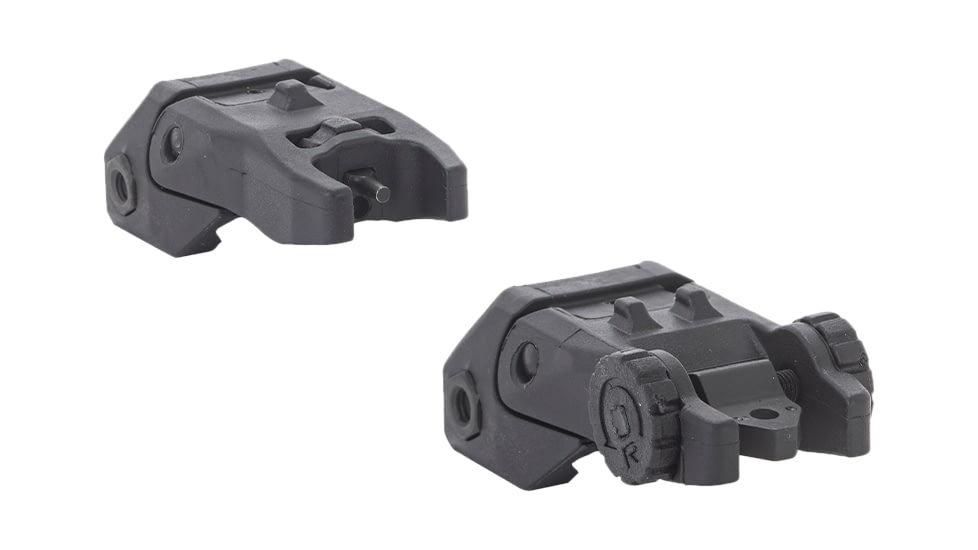 Meprolight M21 1x30mm Reflex Red Dot Sight, Open X and Fubs Self-Illuminated Flip Backup Sight, 56263610