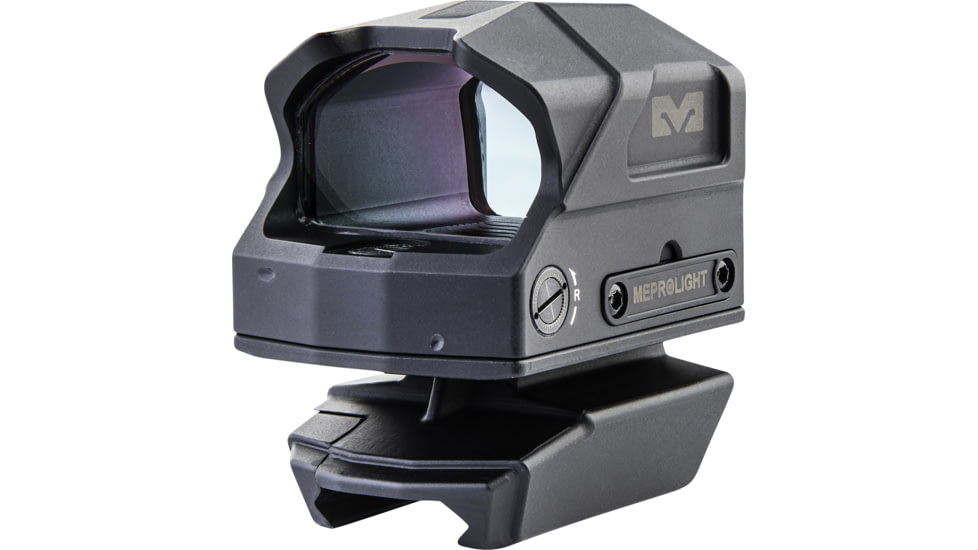 Meprolight MCO Pro Full Sized 5-Segment LED Retcle 2/68 MOA Red Dot Sight, Black Red Reticle, 901142372