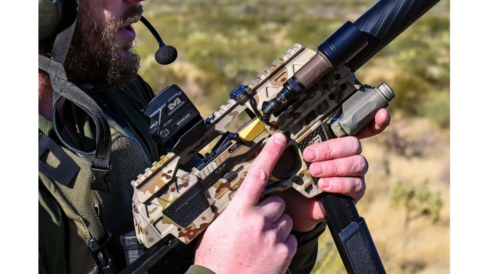 Meprolight MCO PRO Reflex Red Dot Sight, 1x, 2/68 MOA Speed Ring, Black, 901142372, 901142372