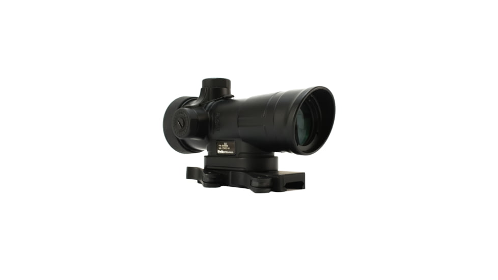 Meprolight Mepro 4X Day Rifle Scope w/QD Picatinny Mount, SHV Reticle, Black, ML80403