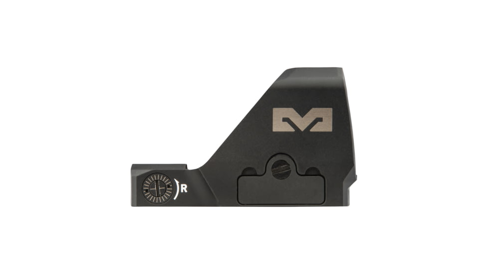 Meprolight MPO-F Open Emitter Pistol Sight with RMR Footprint, Red, 3/33 Moa Bullseye, Black Red Reticle, 901141271
