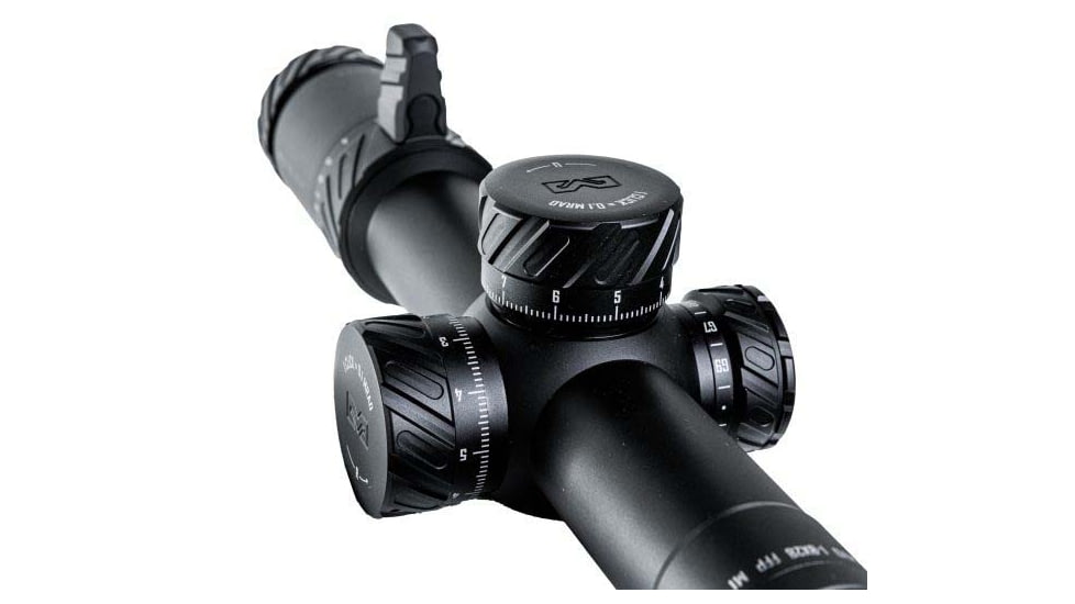 Meprolight MVO 1-8x28mm 34mm Tube Rifle Scope, First Focal Plane, Etched Glass M1 MRAD, Black, 901245701