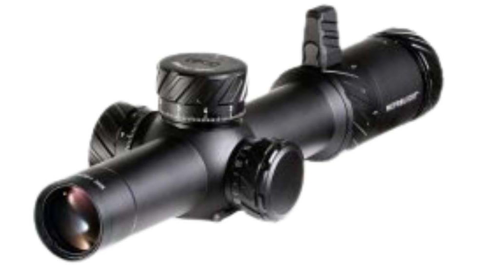 Meprolight MVO 1-8x28mm 34mm Tube Rifle Scope, First Focal Plane, Etched Glass M1 MRAD, Black, 901245701
