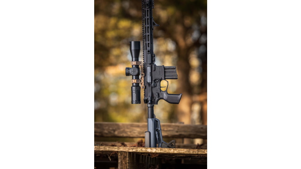 Meprolight MVO 3-18x44mm 34mm Tube Rifle Scope, First Focal Plane, Etched Glass M3 MRAD, Black, 901246703