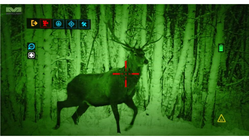 Meprolight NYX211 Dual Channel Thermal Sight with Night Camera, 1X Magnification, 74100081