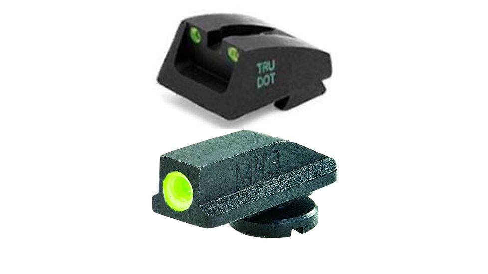 Meprolight Para LDA Front Night Sight, Black, Green