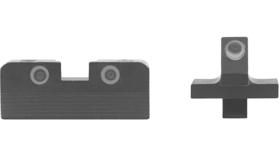 Meprolight Tru-Dot Adj Sight for Ruger Gp100, Red Hawk, Super Red Hawk-G/G, Black Green Tritium, 209973101, 209973101