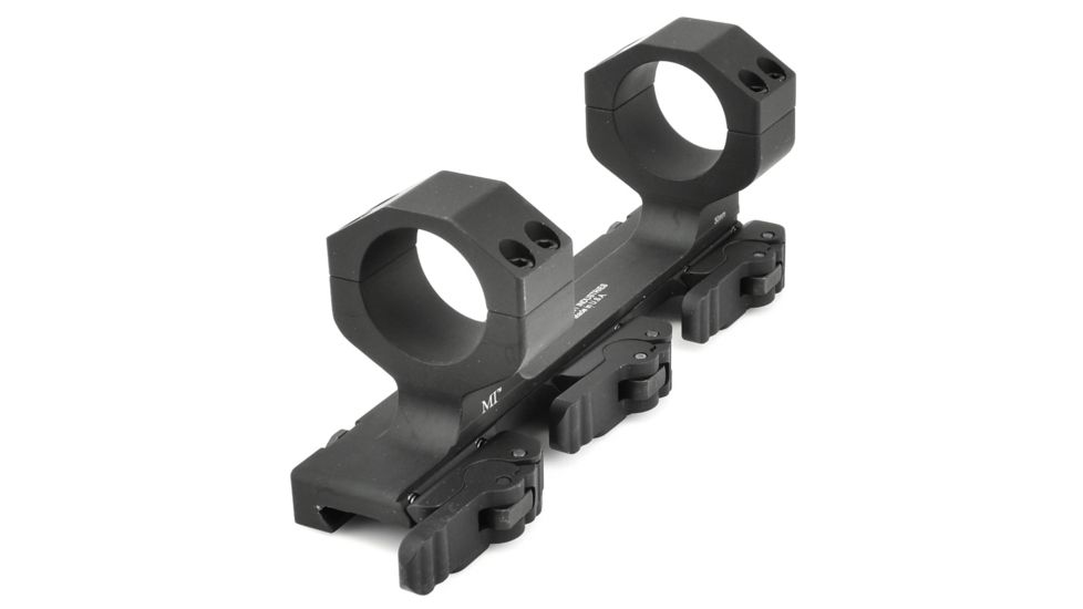 Midwest Industries 30mm 3 QD Levers Extreme Duty QD Scope Mount, Black, 30mm, MWMI-QD30XDSM