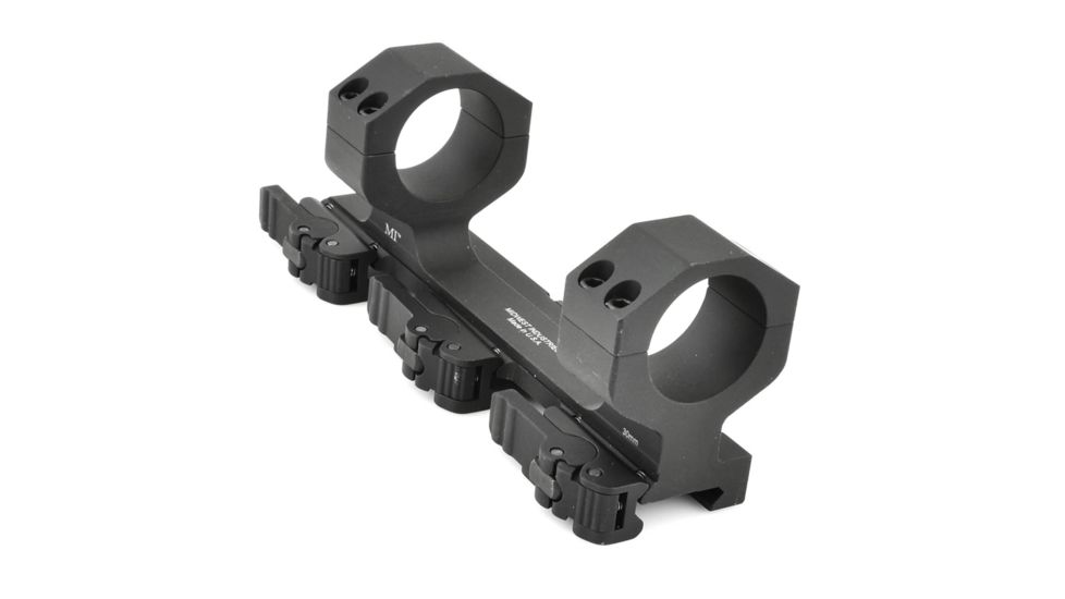 Midwest Industries 30mm 3 QD Levers Extreme Duty QD Scope Mount, Black, 30mm, MWMI-QD30XDSM