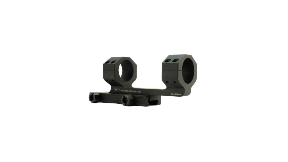 Midwest Industries 30mm Gen 2 Scope Mount - 20MOA, Black, MI-SM30G2-20MOA