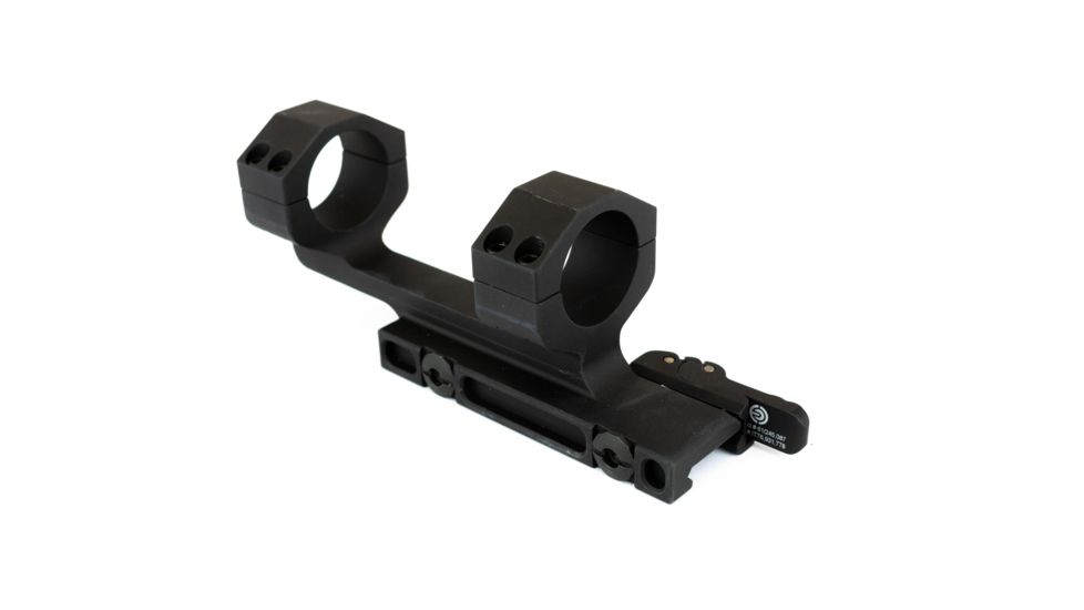 Midwest Industries 30mm QD Scope Mount w/1.5in Offset, Black, MI-QD30SM