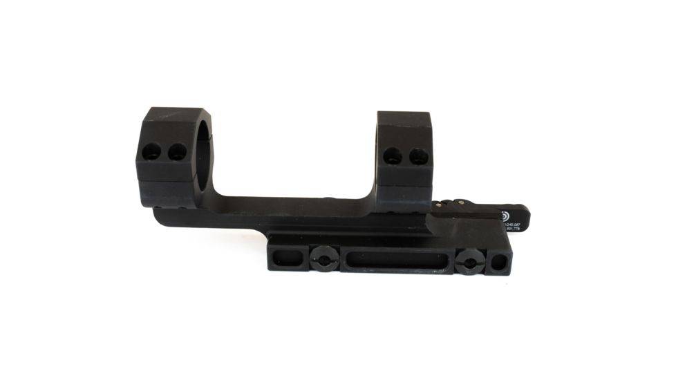 Midwest Industries 30mm QD Scope Mount w/1.5in Offset, Black, MI-QD30SM