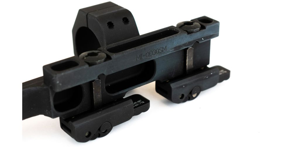 Midwest Industries 30mm QD Scope Mount w/1.5in Offset, Black, MI-QD30SM
