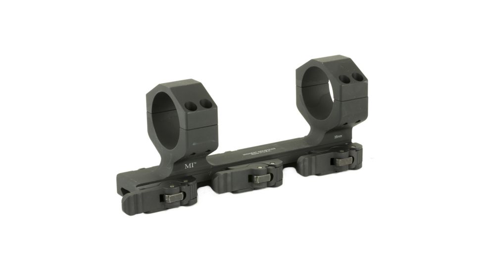Midwest Industries 35mm 3 QD Levers Extreme Duty QD Scope Mount, Black, 35mm, MWMI-QD35XDSM