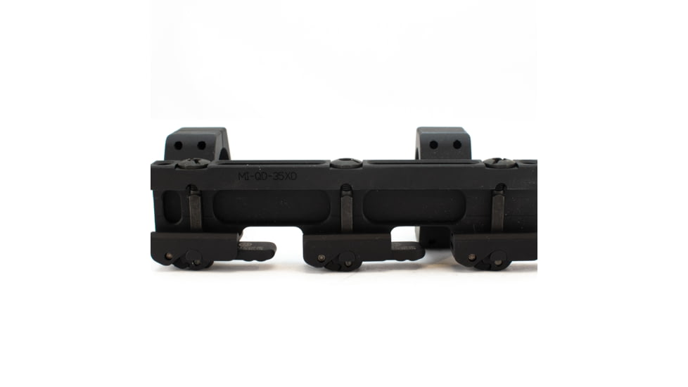 Midwest Industries 35mm 3 QD Levers Extreme Duty QD Scope Mount, Black, 35mm, MWMI-QD35XDSM