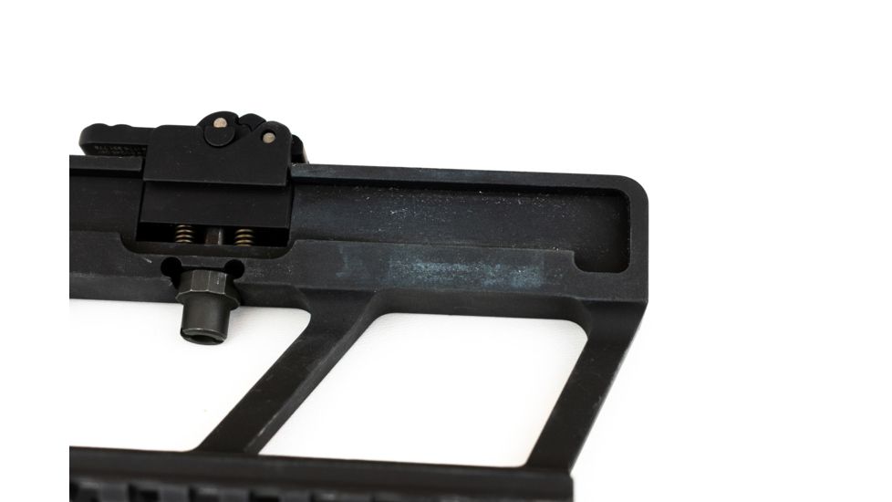 Midwest Industries AK Side Railed Scope Mount, Yugo, Black, MI-AK-SM-Y